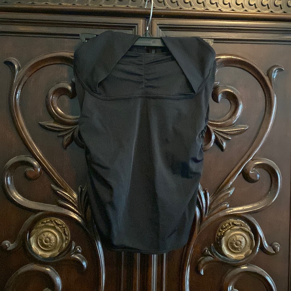 New with Tags Black Soma Tankini Top
